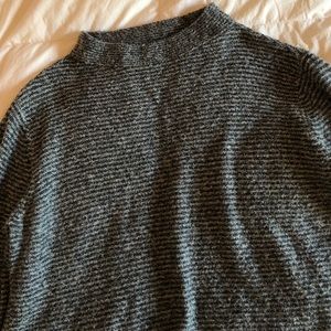 mock neck sweater